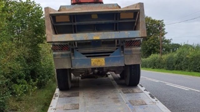 Asking for trouble: Tractor seized by Garda Roads Policing