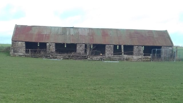 East Cork barn with linhay-type structure repaired