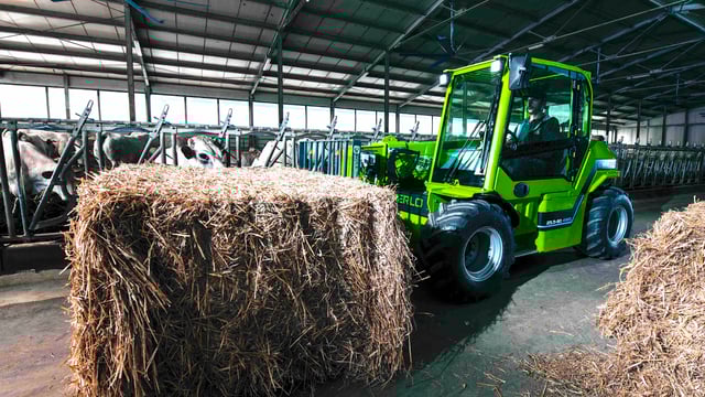 Clean and green: Merlo unveils electric e-Worker telehandler