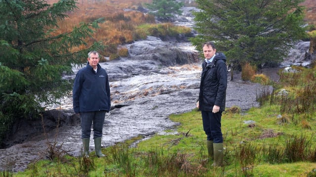 Peat slide: Ministers 'shocked' at devastation as cross-border response group visits site