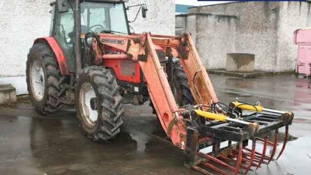 Stolen tractor abandoned and recovered in Laois