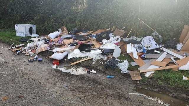 Unauthorised collectors warning issued amid illegal dumping in Meath