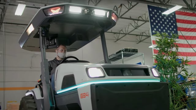 Machinery 'Monarch': Fully electric autonomous tractor unveiled