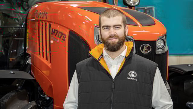 Kubota appoints UK product manager for M-series portfolio