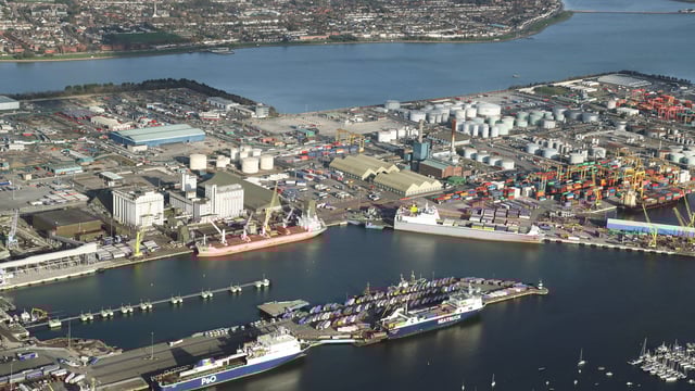 Poots: Dublin government 'needs to step up' over port delays