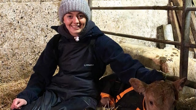 Starting young: 'I always got to help feeding calves, even if I did spill most of the milk'