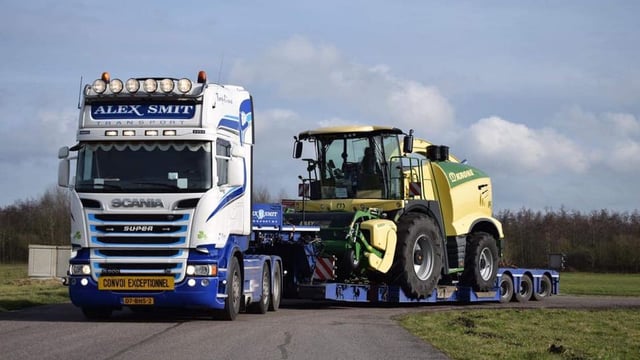 World's biggest harvester makes its way to Ireland