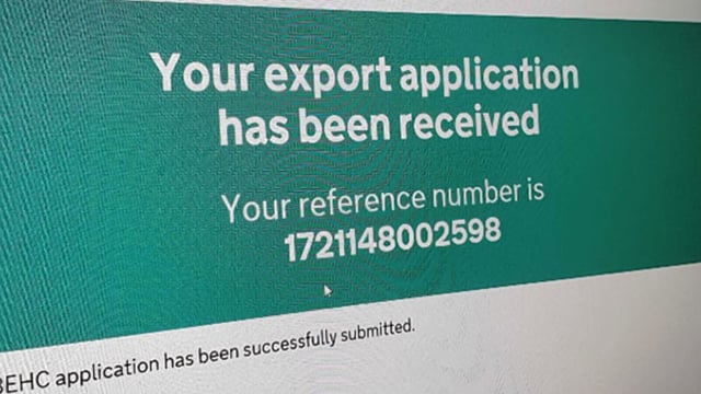 60-70% of UK exports landing in Rotterdam with incorrect paperwork