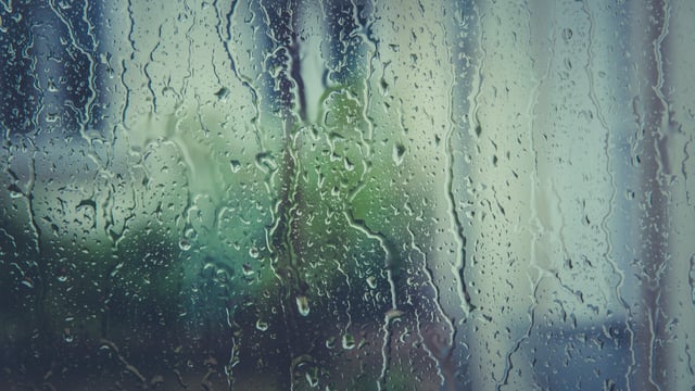 Wet and windy weekend in store with hail and snow today