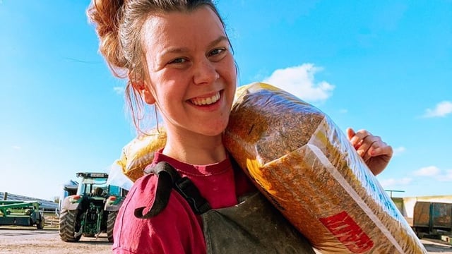 'One Sunday afternoon I was invited to have a go at milking and just loved it'
