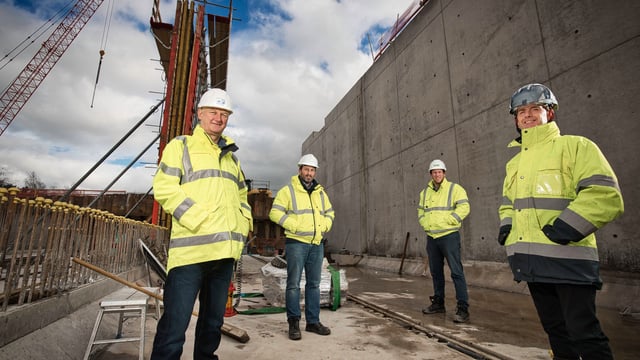 Work continues on £10 million project at Belfast Wastewater Treatment Works