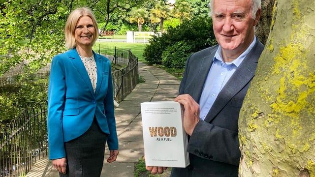 Minister Hackett launches publication on wood fuels