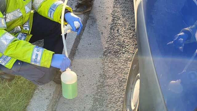 Green to red: Driver brought to swift halt in Kildare
