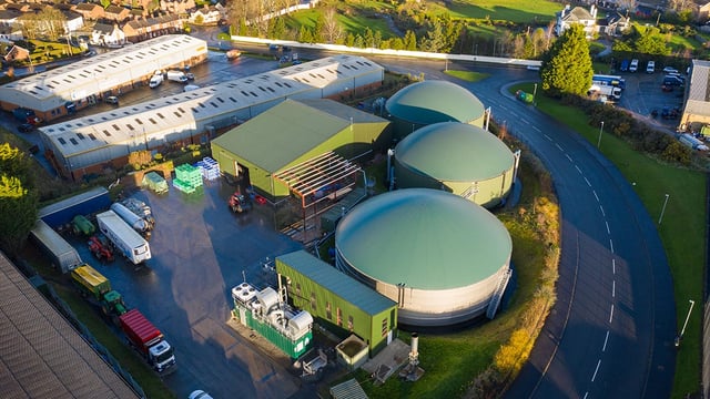 Biomethane boost: NI biogas plant to power 'green' trucks with food waste