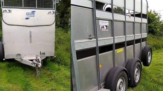 Ifor Williams trailer stolen from Offaly