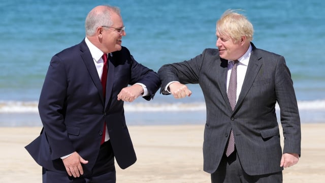UK reaches free trade agreement with Australia