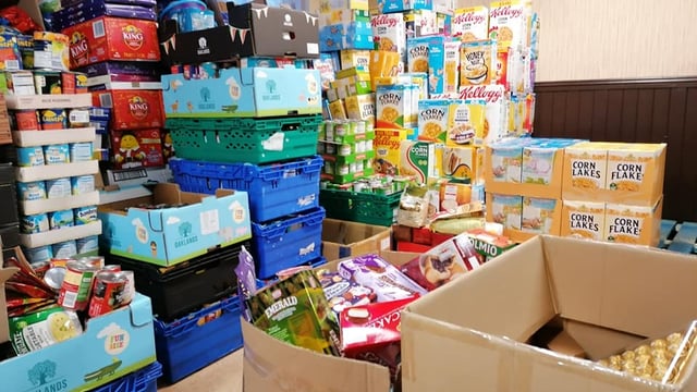 'Children seeking help for their families on food poverty'