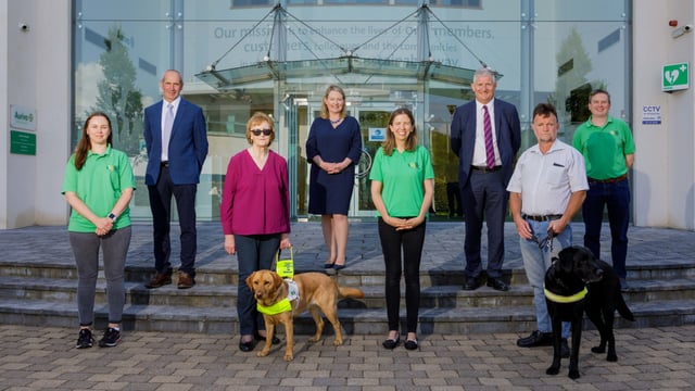Aurivo names guide dog group as charity partner for 2021