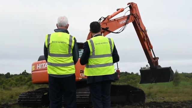 '1,400 climate solutions jobs' announced by Bord na Móna