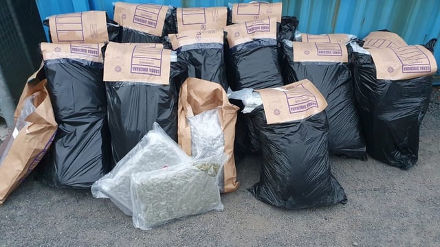 Cannabis worth €2 million concealed in boxes of vegetables
