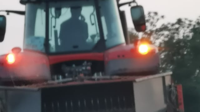 Tractor drivers on phones flagged by multiple motorists