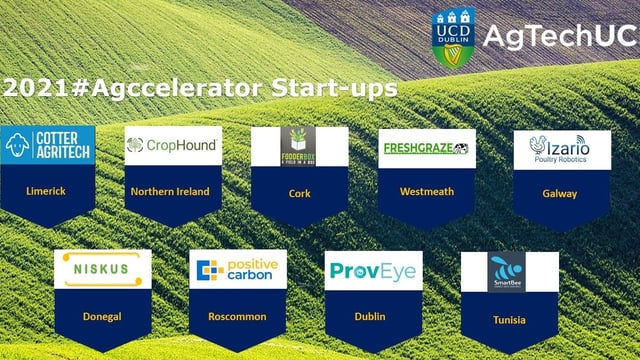 UCD selects 9 start-ups for AgTech programme