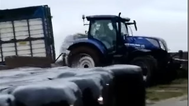 Video: Farm safety reminder amid tricky ground conditions
