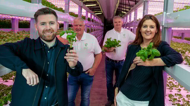 Mushroom producer turned vertical farmer signs contract