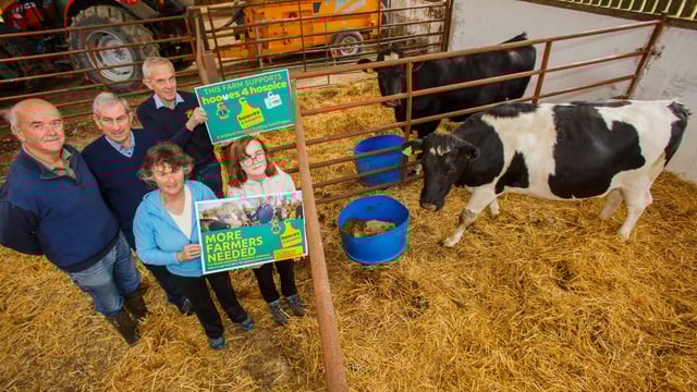 Schoolgirl buys heifer with Confirmation money for Hooves4Hospice