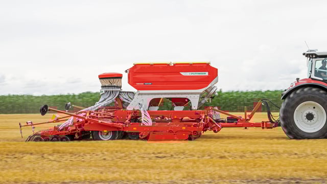 'Triple-shoot sowing' now possible with Pottinger drills