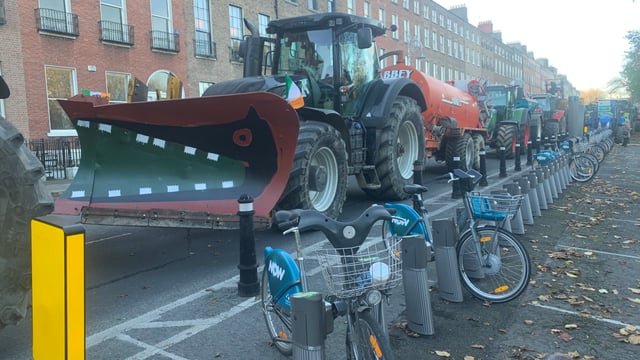 Gallery: See the fleet of agri-machinery at IFA's Dublin rally
