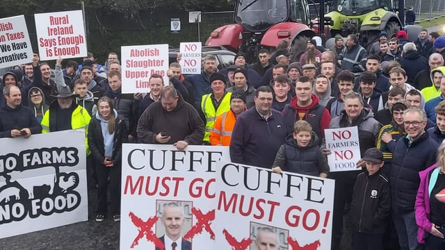 Farmer protest in Kildare stood down following meeting