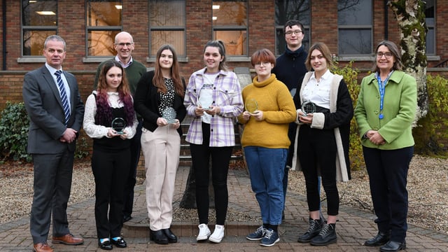 CAFRE presents performance awards to students at Enniskillen campus