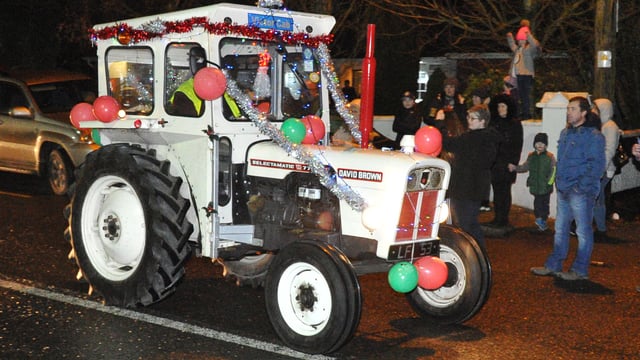 Festive season tractor runs