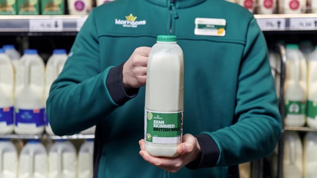 UK supermarket to remove 'Use By' dates from milk