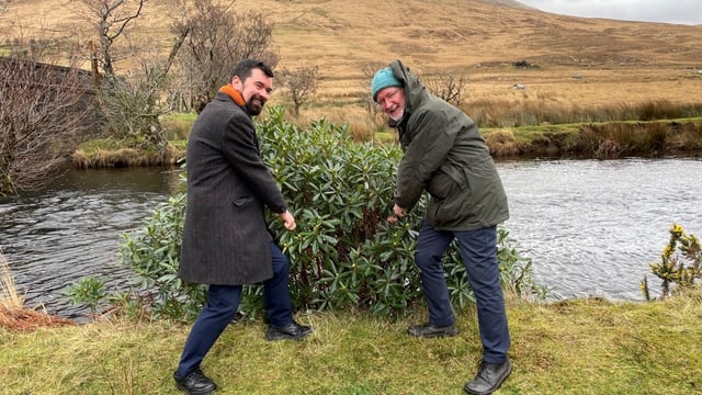 Rhododendron Control Project launched in Mayo