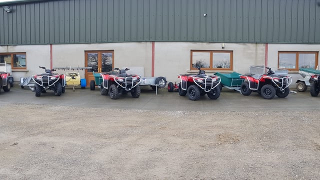 Quads, trailers and tools stolen from Louth dealership