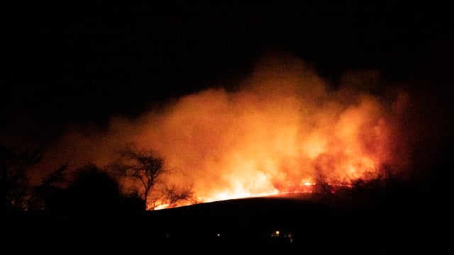 Over 16 hours to extinguish 'enormous' gorse fire in south east