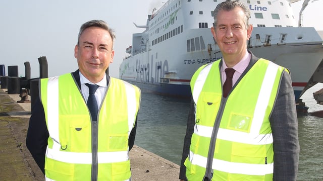 Poots meets with Stena Line over P&O Ferries