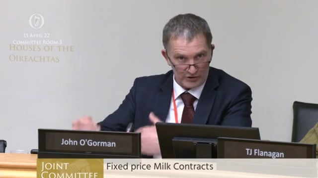 'Fixed milk-price contracts in their current form are not a good idea' committee hears