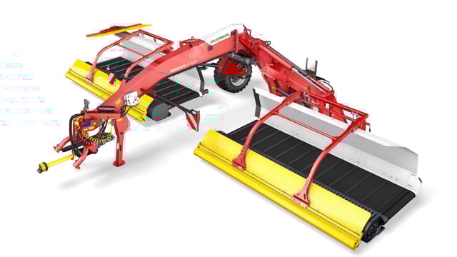 Pottinger launches new belt-type rake for grassland range