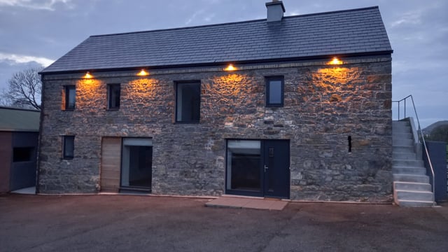 Sligo teacher converts farm building into striking home