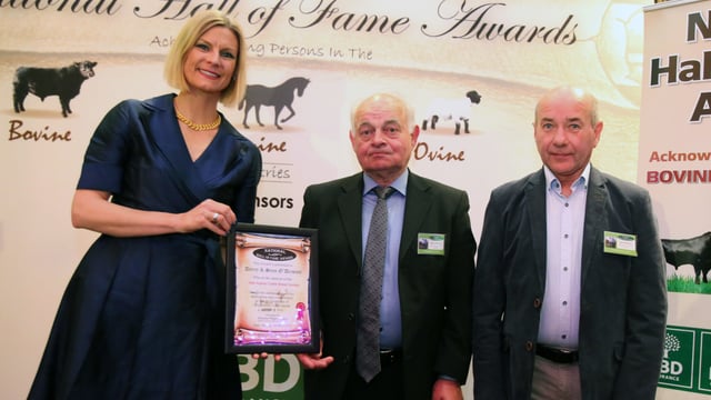 First Irish Aubrac breeders acknowledged at hall of fame awards
