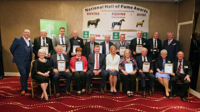 Breed society members acknowledged at Hall of Fame awards