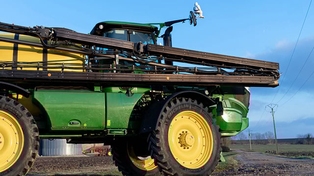 Michelin's self-propelled sprayer tyres work down to 10psi