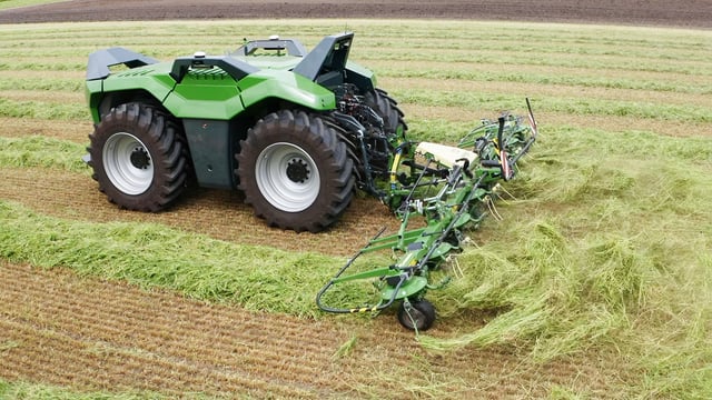 Combined Powers' first demonstration trials of autonomous tractor