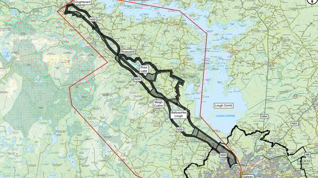 Galway-Oughterard greenway: Public consultation on seven route options commences