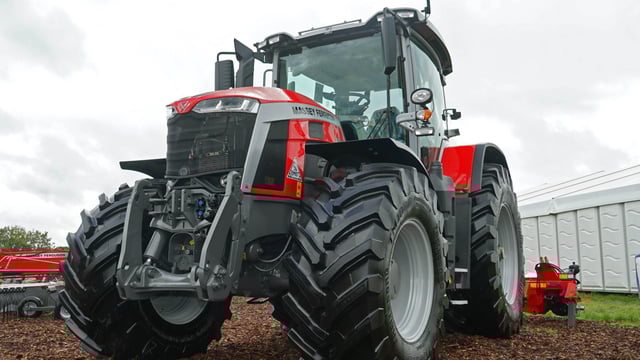 Massey Ferguson brings its tractors back to the Ploughing