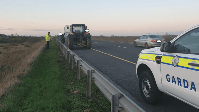 Gardaí appeal to agri-drivers and other road users to be patient and alert