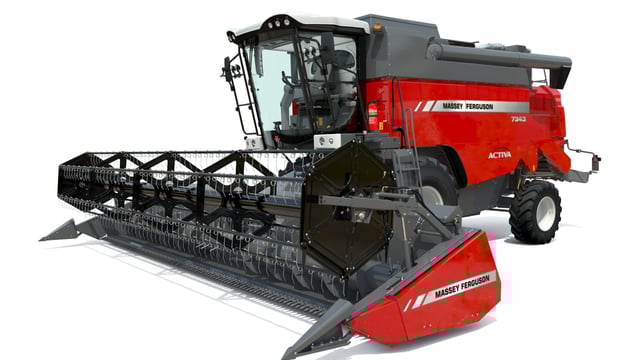 Massey Ferguson updates its  farm-sized combine range